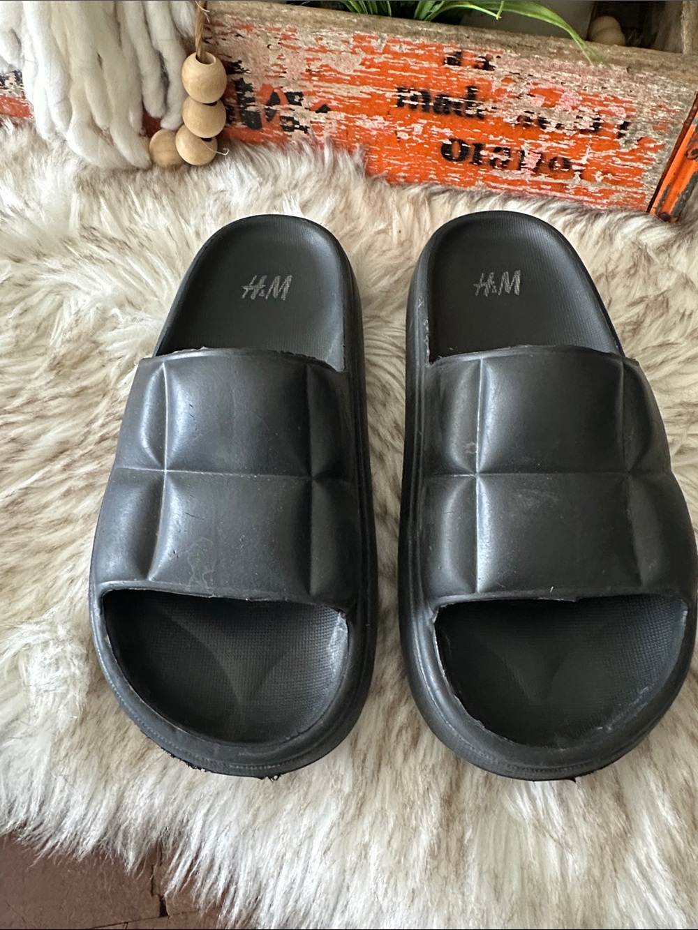 Slides sandal black